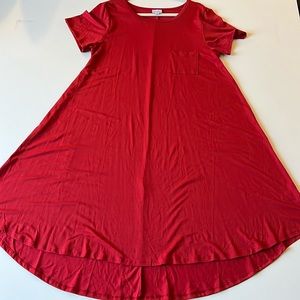 LuLaRoe Carly Swing Dress, L
